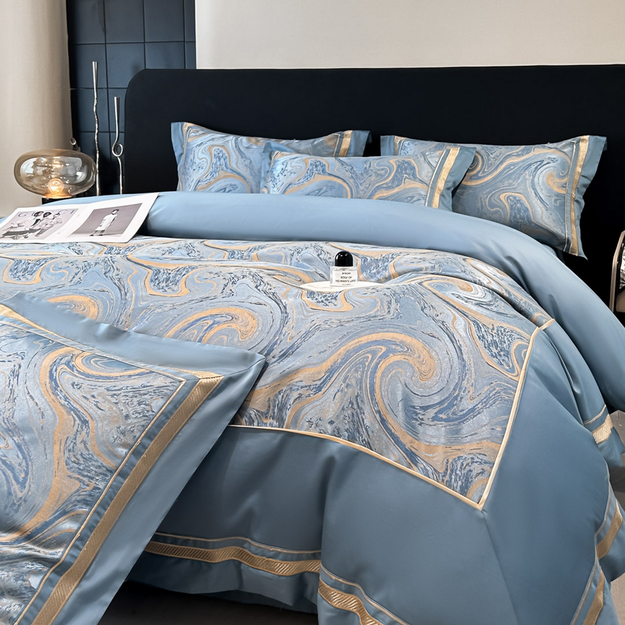 91家纺网 家纺一手货源 找家纺 （总）博纳家纺 2025新款亲肤棉婚庆绣花款四件套