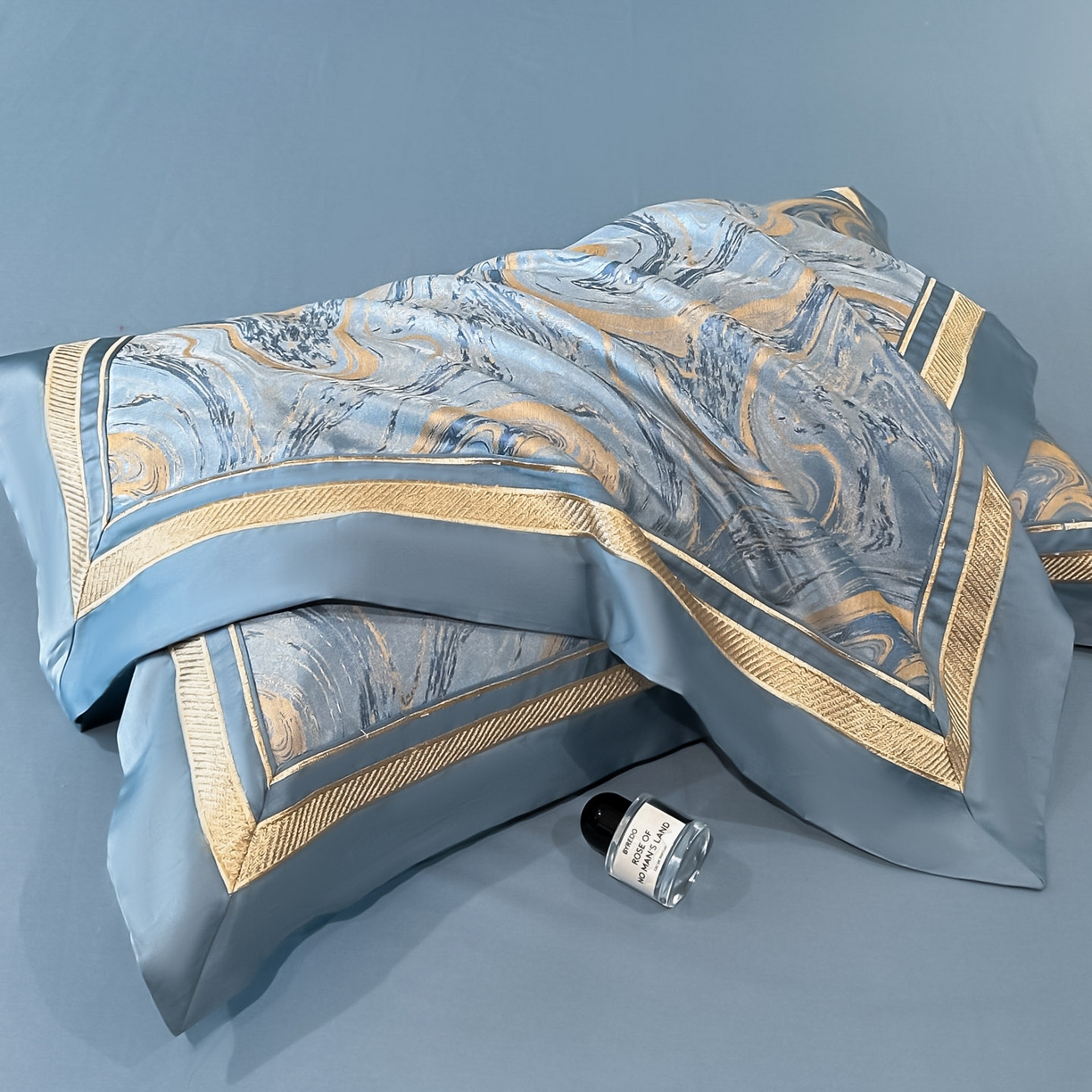 91家纺网 家纺一手货源 找家纺 （总）博纳家纺 2026春夏新款全棉纯棉高精密色织提花绣花四件套-炫彩年华