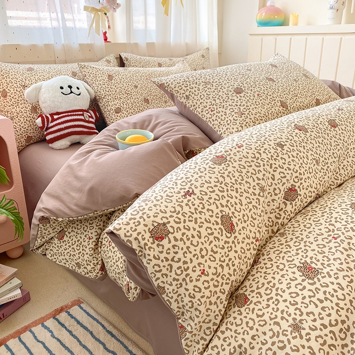 91家纺网 家纺一手货源 找家纺 （总）卢赛尔 2026新款古法水洗仿棉云感棉学生三件套四件套