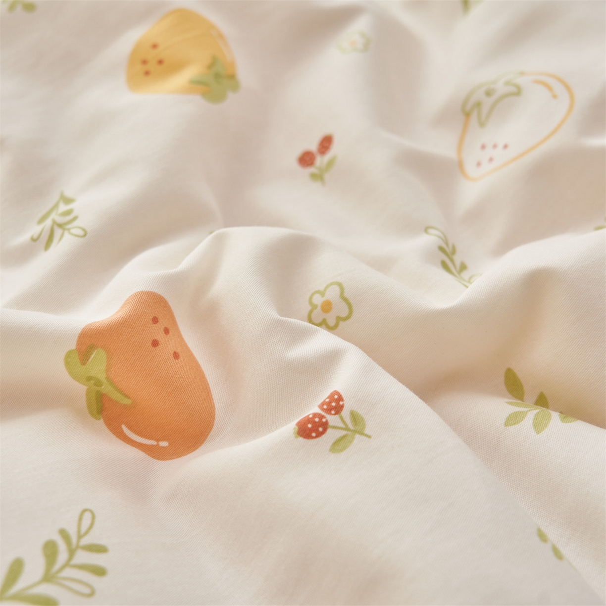 91家纺网 家纺一手货源 找家纺 恒爱家纺 2026新款全棉纯棉12868印花夏被夏凉被空调被 BR果香四季