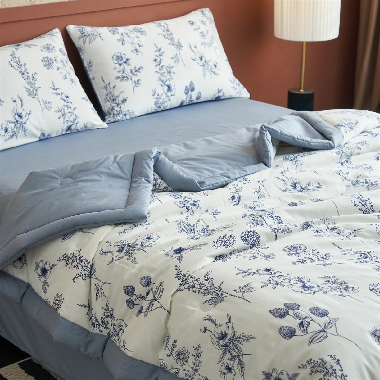 91家纺网 家纺一手货源 找家纺 恒爱家纺 2026新款全棉纯棉12868印花夏被夏凉被空调被 BR小欢喜