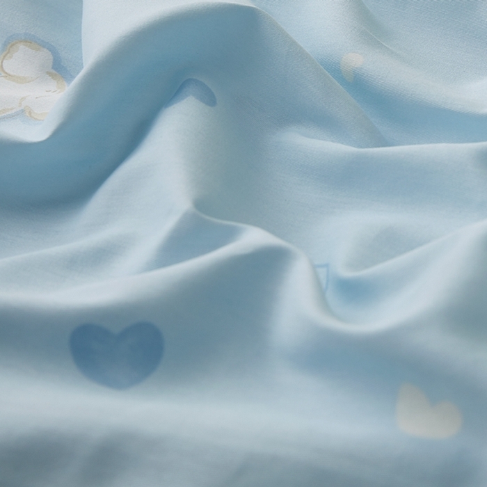 91家纺网 家纺一手货源 找家纺 翎盈家纺 2026款ins风小清新卡通纯棉乳胶枕专用枕套全棉波浪形枕头套 哈基米