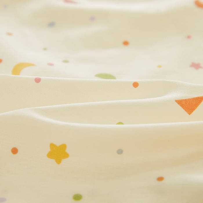 91家纺网 家纺一手货源 找家纺 翎盈家纺 2026款ins风小清新卡通纯棉乳胶枕专用枕套全棉波浪形枕头套 快乐魔法