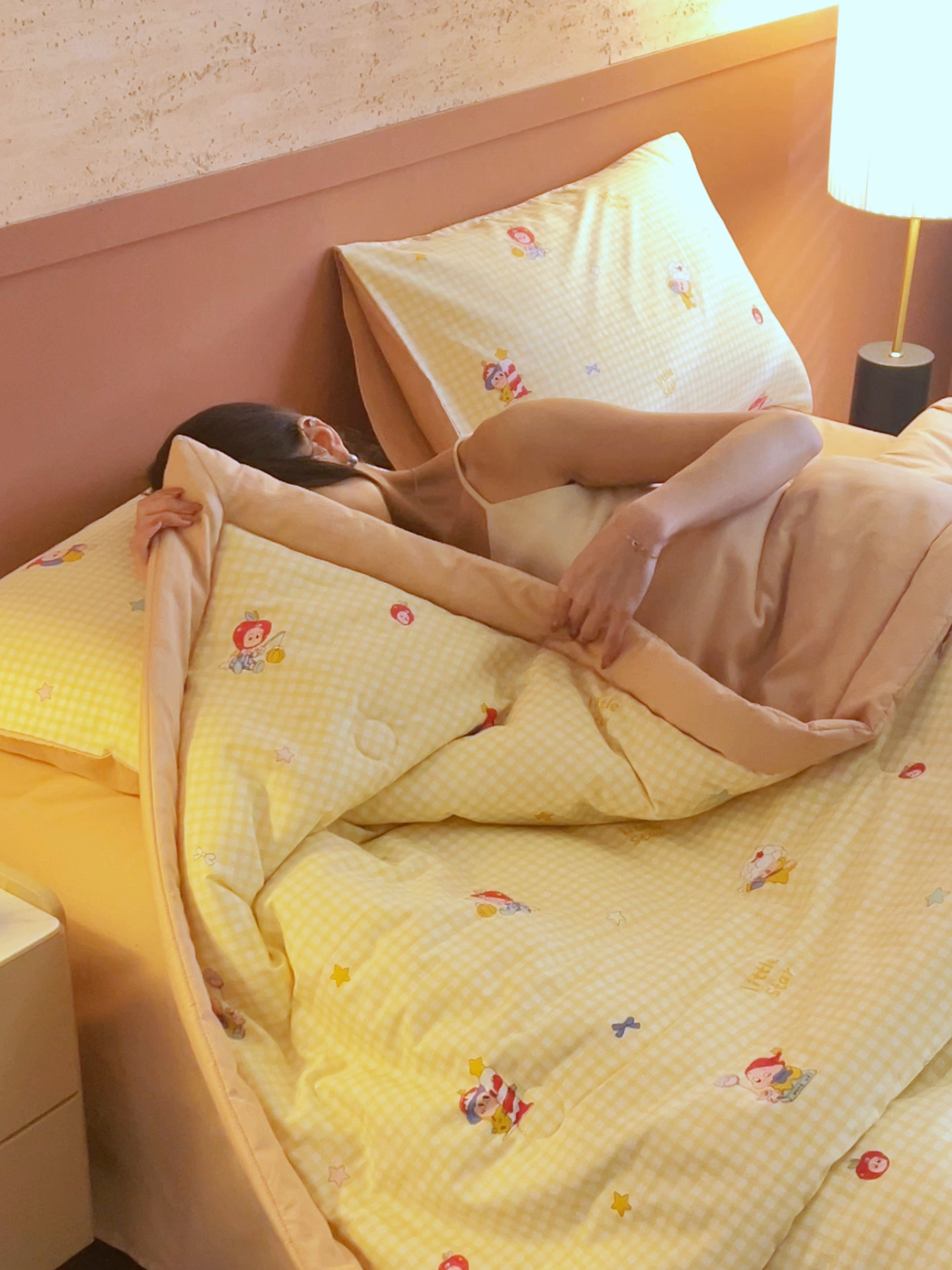 91家纺网 家纺一手货源 找家纺 恒爱家纺 2026新款全棉纯棉12868印花夏被夏凉被空调被 UML精灵王国