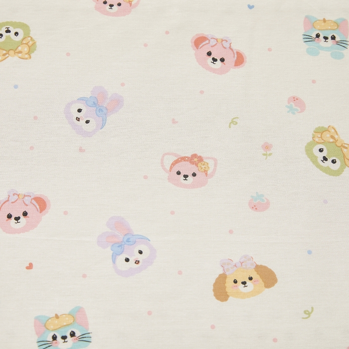 91家纺网 家纺一手货源 找家纺 翎盈家纺 2026款ins风小清新卡通纯棉乳胶枕专用枕套全棉波浪形枕头套 玛卡世界-米