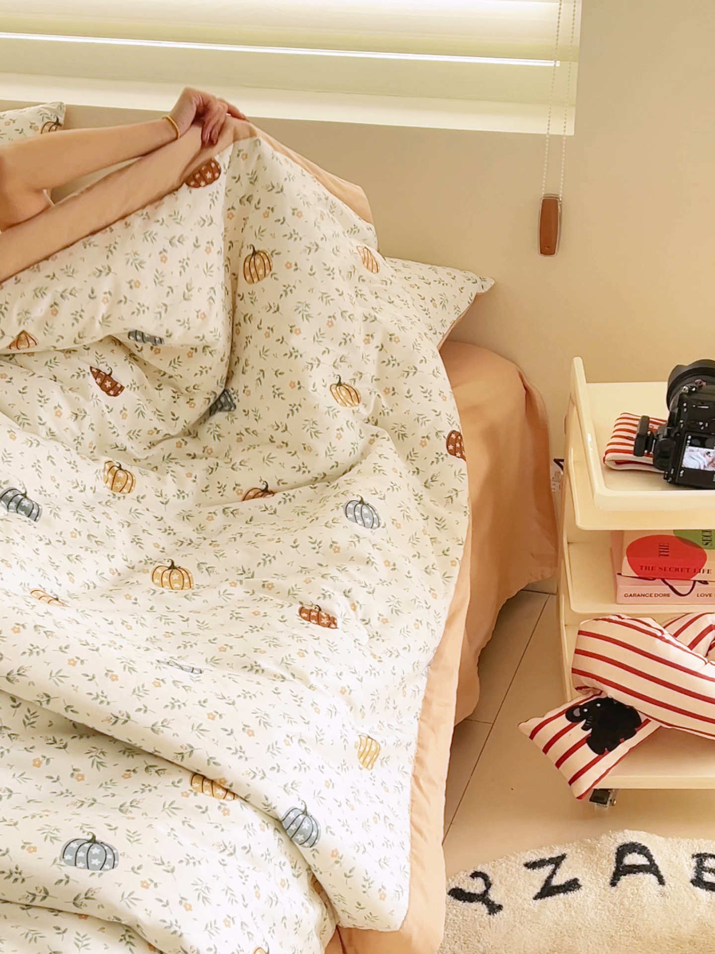 91家纺网 家纺一手货源 找家纺 恒爱家纺 2026新款全棉纯棉12868印花夏被夏凉被空调被 UML万圣南瓜