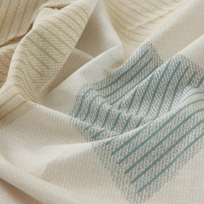 91家纺网 家纺一手货源 找家纺 翎盈家纺 2026款ins风小清新卡通纯棉乳胶枕专用枕套全棉波浪形枕头套 瑞吉斯-兰