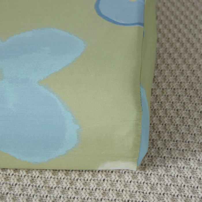 91家纺网 家纺一手货源 找家纺 翎盈家纺 2026款ins风小清新卡通纯棉乳胶枕专用枕套全棉波浪形枕头套 雅秀