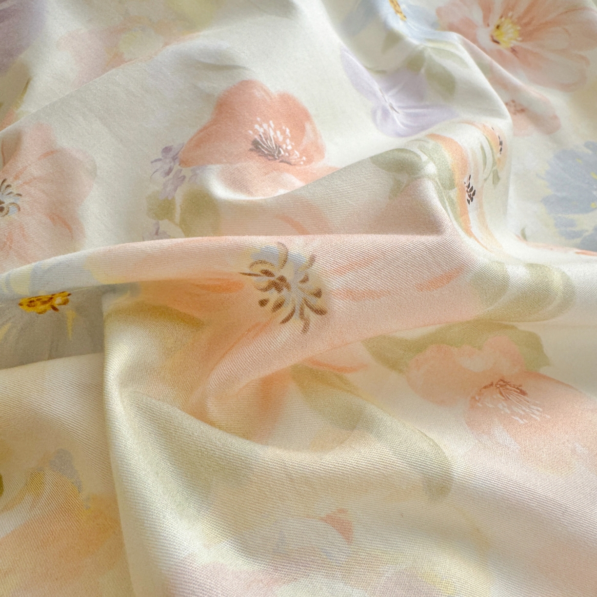 91家纺网 家纺一手货源 找家纺 （总）优彩 2026新款13372碎花系列全棉四件套