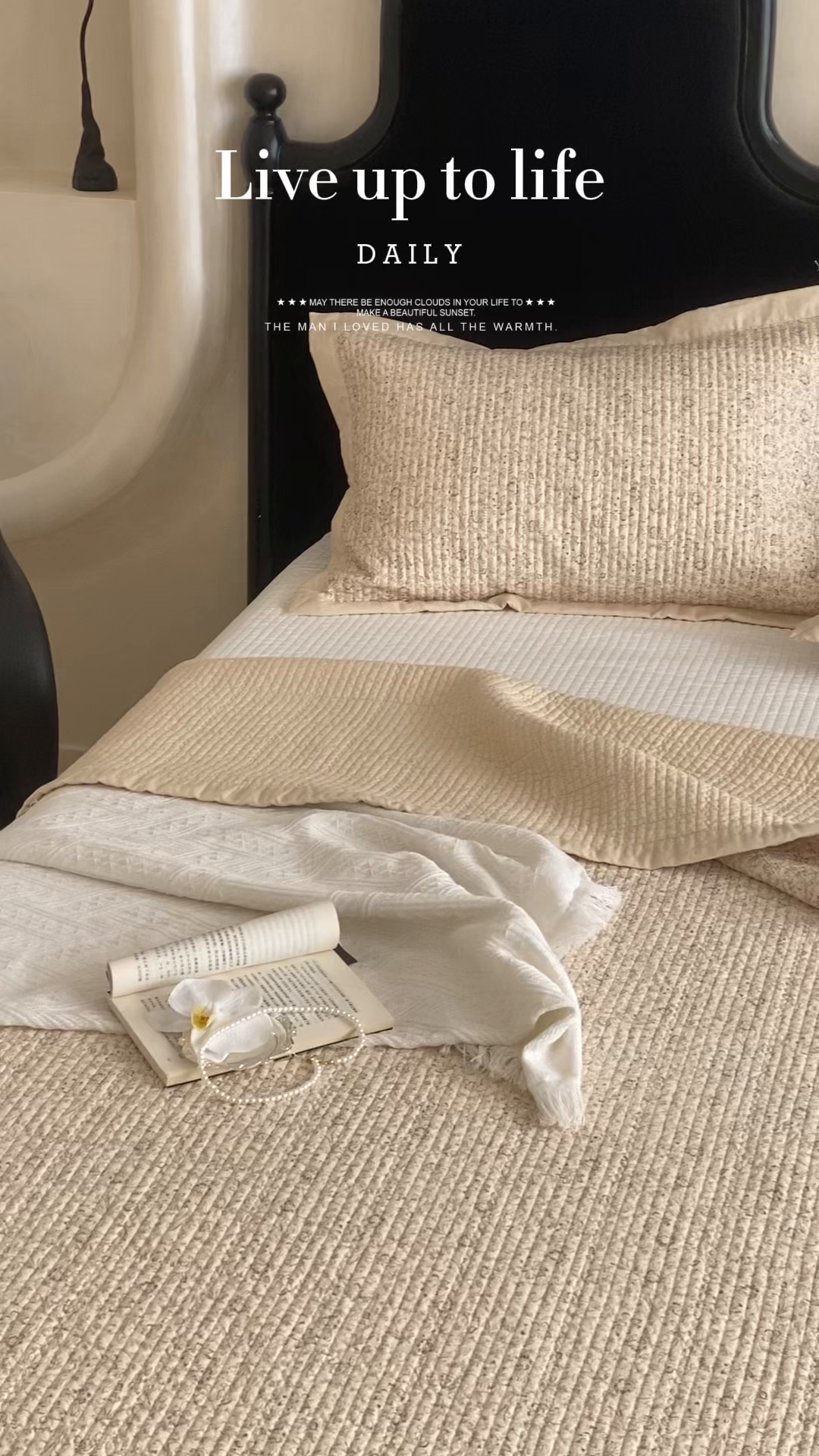 91家纺网 家纺一手货源 找家纺 床盖工厂店 2026春夏新款双面100%全棉填充棉花床盖三件套 爱丽丝