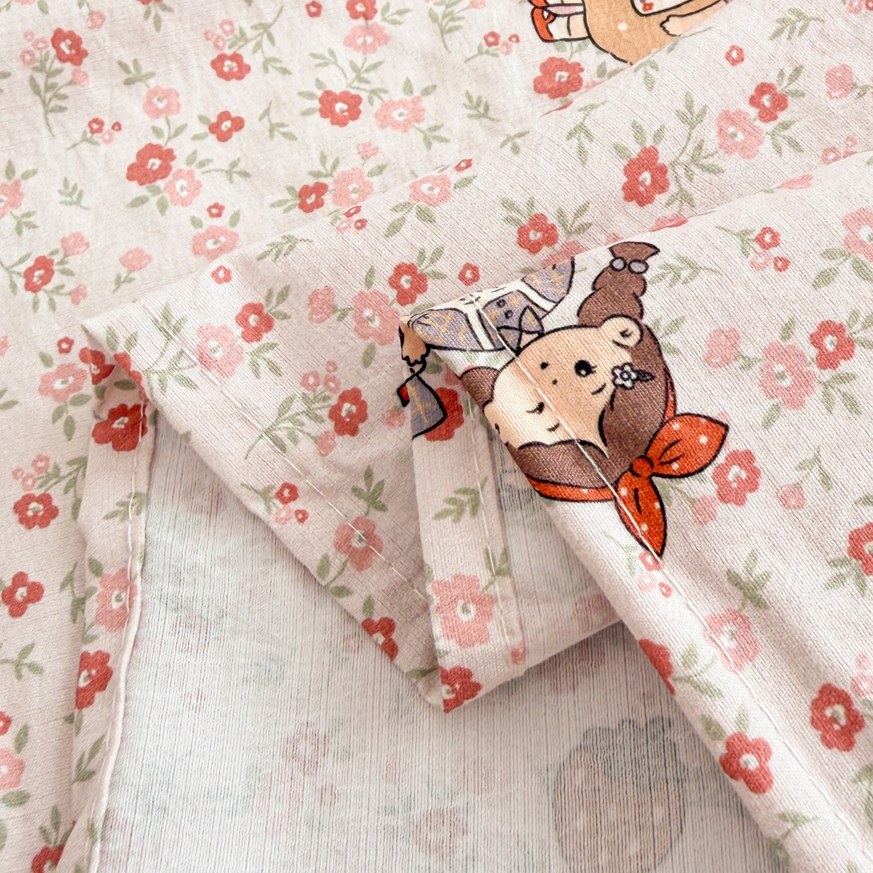 91家纺网 家纺一手货源 找家纺 丽美人家纺 2026新款A类皱皱双层纱印花单床单床单单件 玛丽