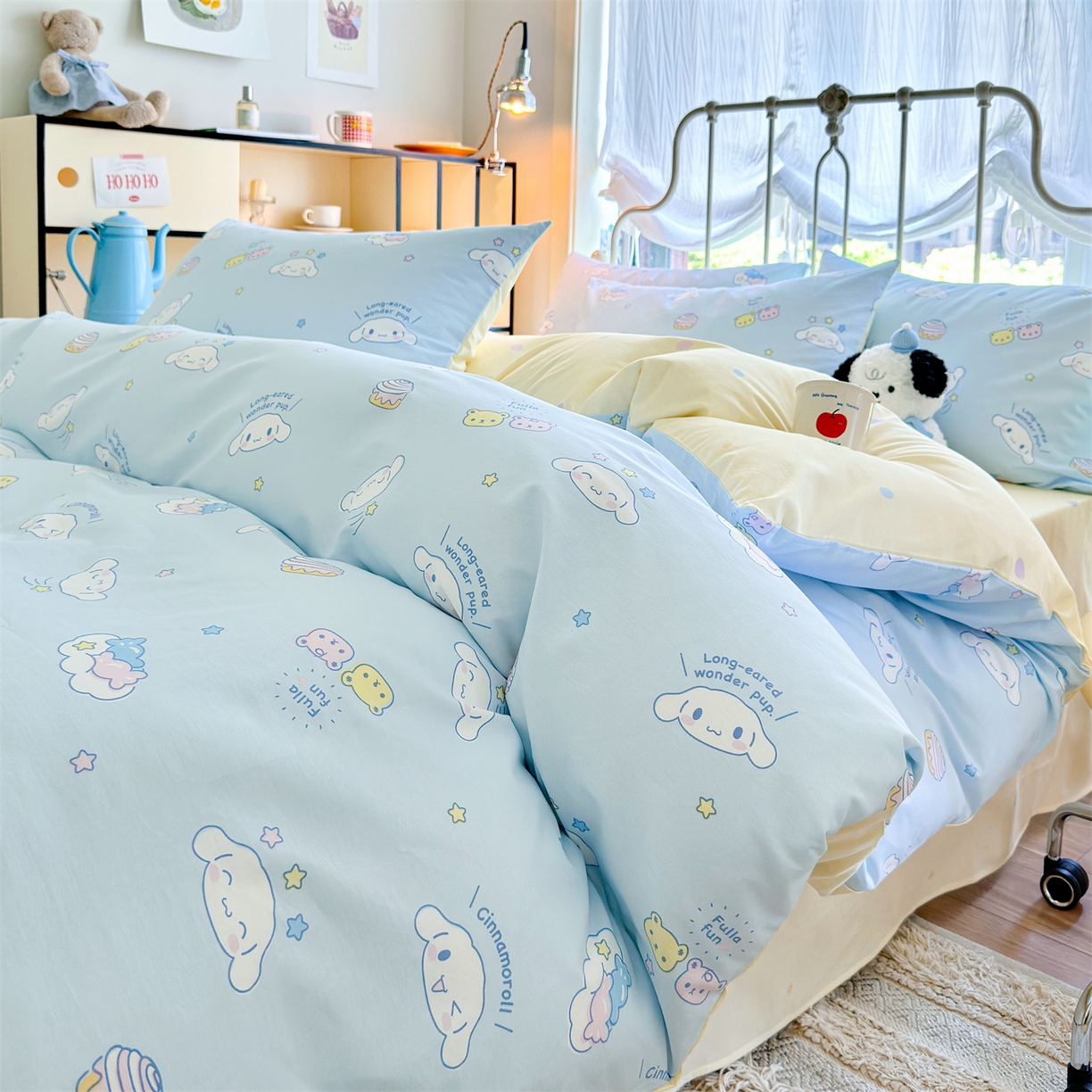 91家纺网 家纺一手货源 找家纺 （总）名兮家居 2026新款全棉13372正版授权经典奥特曼四件套【含防伪标】