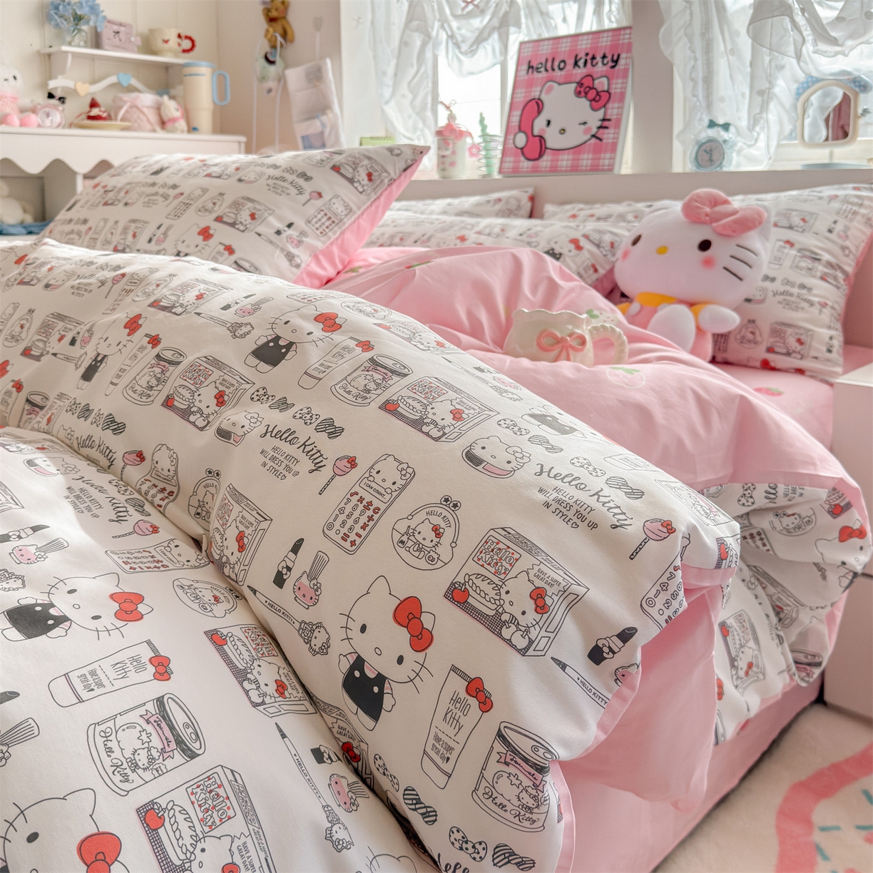 91家纺网 家纺一手货源 找家纺 （总）名兮家居 2026新款全棉13372正版授权经典奥特曼四件套【含防伪标】