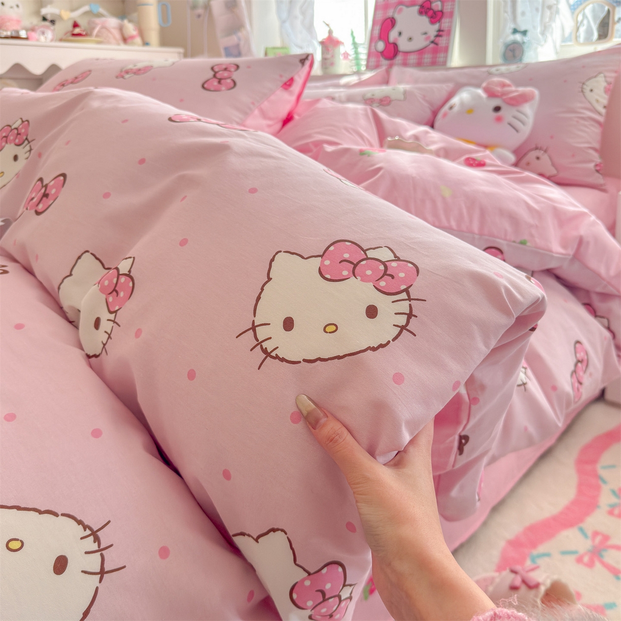 91家纺网 家纺一手货源 找家纺 名兮家居 2026新款全棉13372正版授权经典奥特曼四件套【含防伪标】 呆萌kt