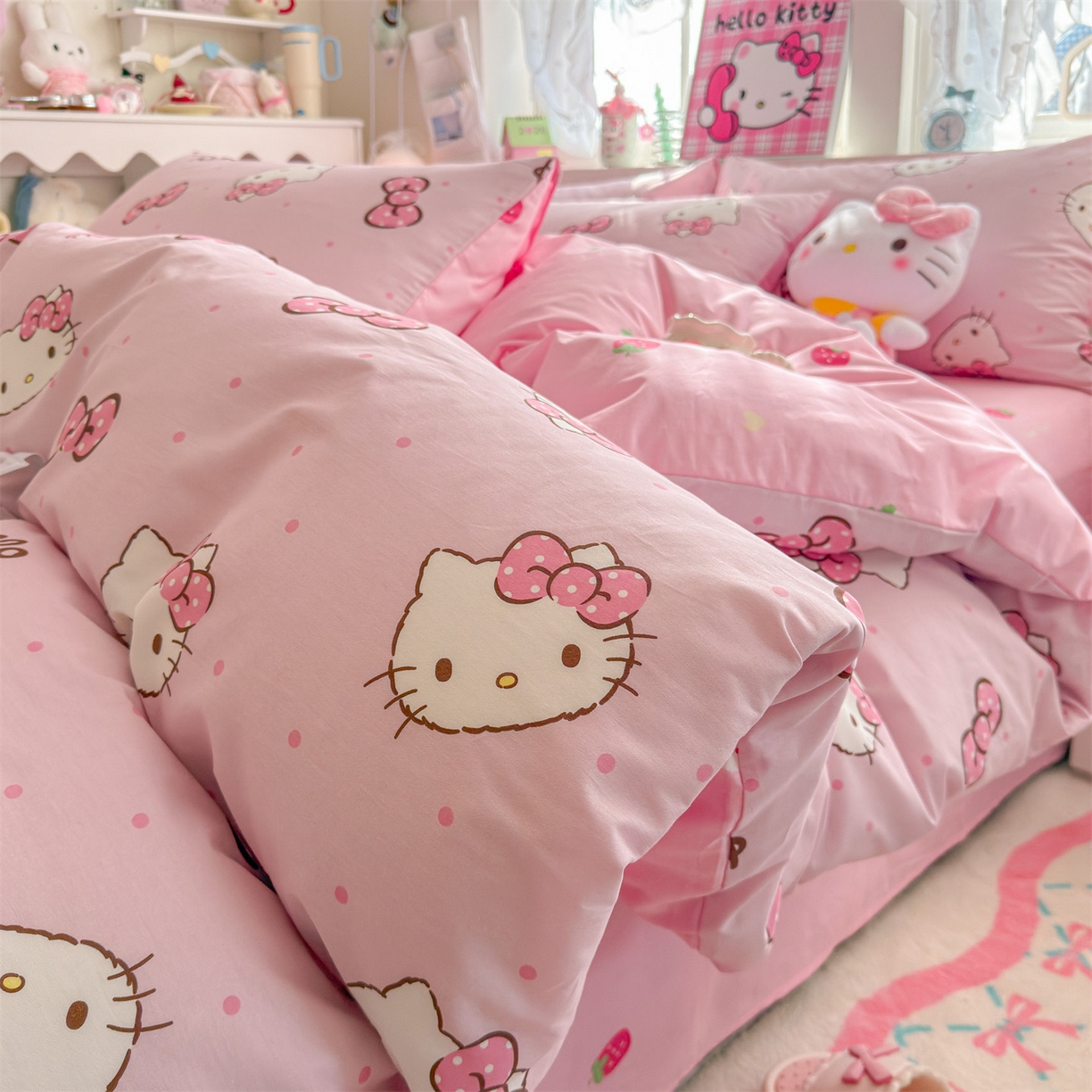 名兮家居 2026新款全棉13372正版授权经典奥特曼四件套【含防伪标】 呆萌kt