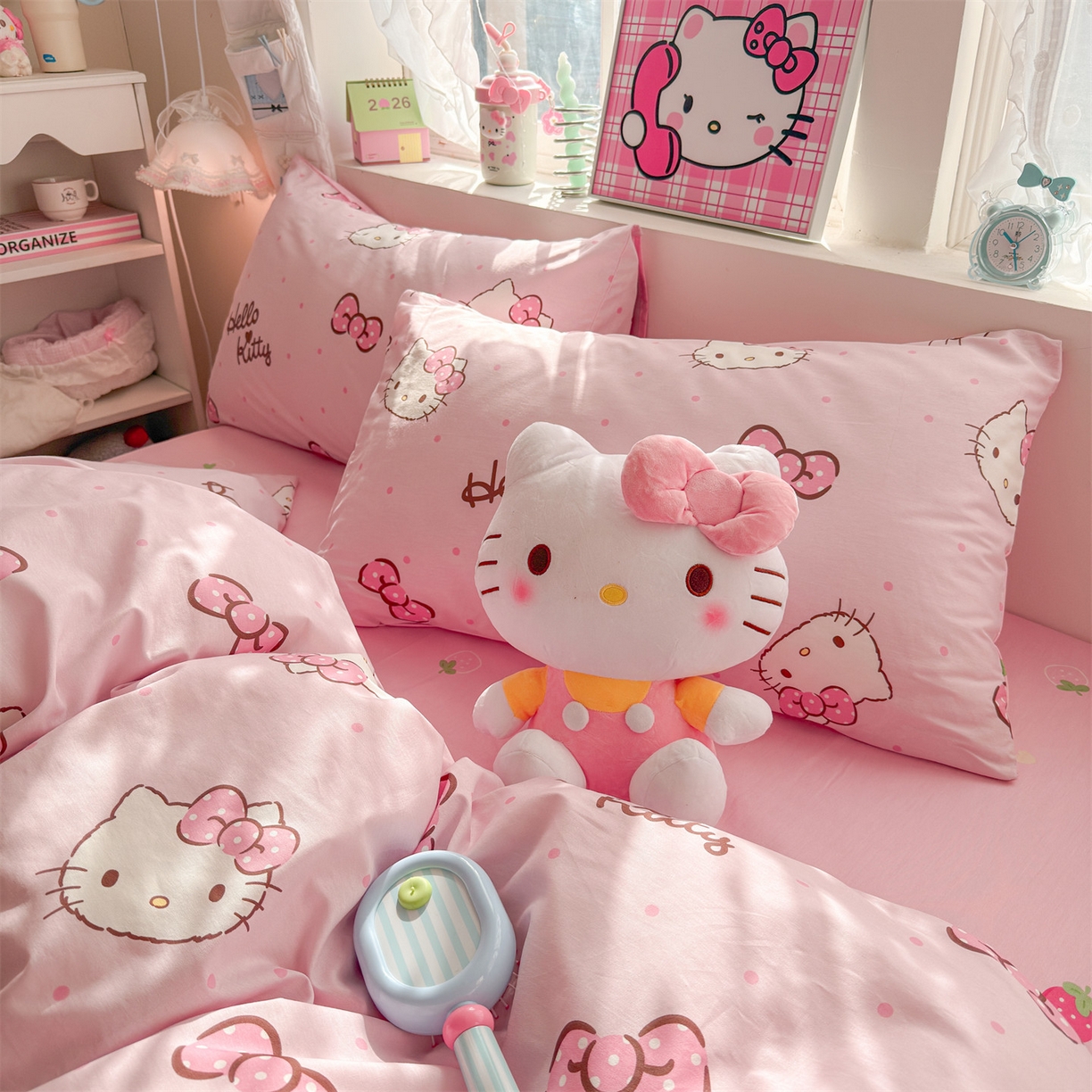 91家纺网 家纺一手货源 找家纺 名兮家居 2026新款全棉13372正版授权经典奥特曼四件套【含防伪标】 呆萌kt