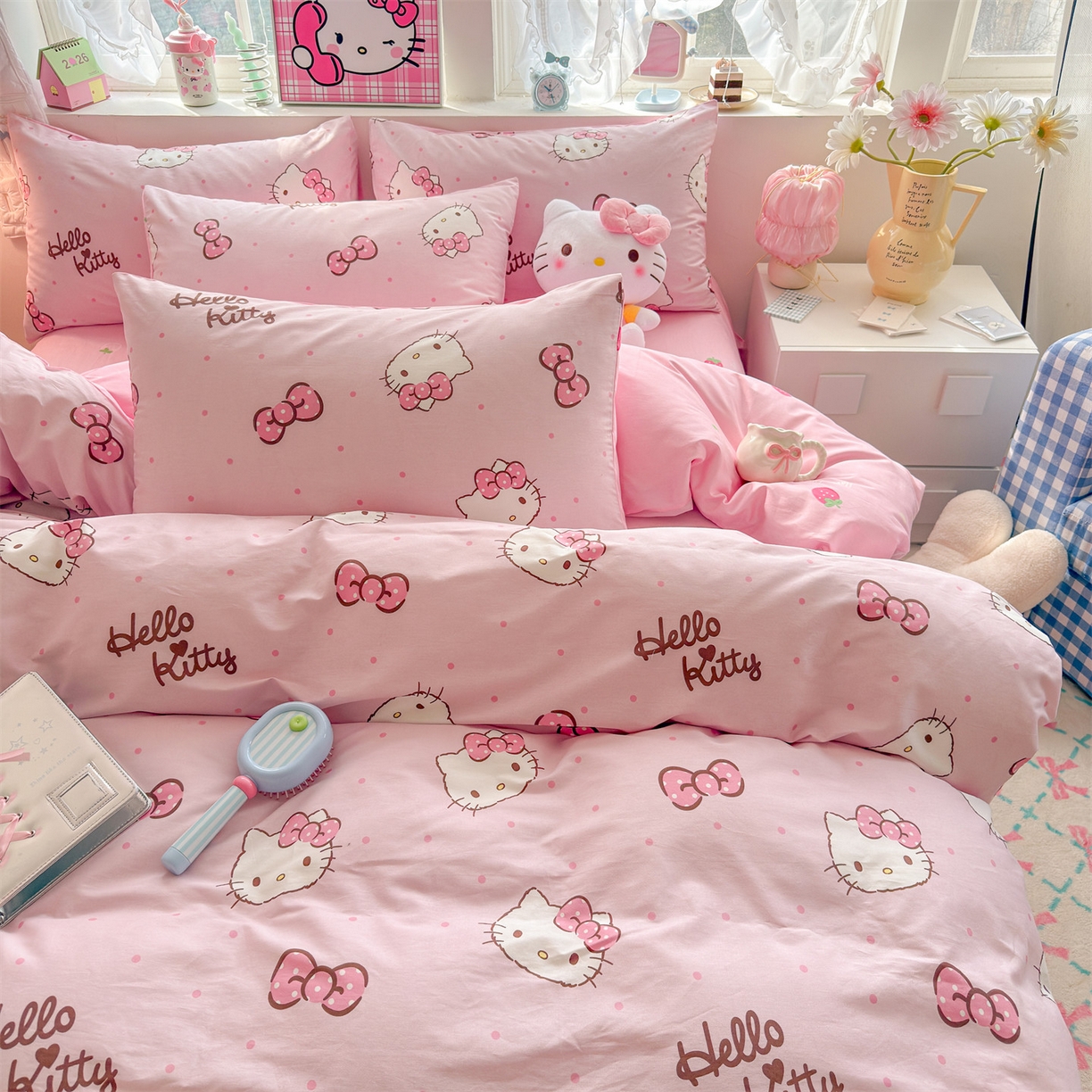 91家纺网 家纺一手货源 找家纺 名兮家居 2026新款全棉13372正版授权经典奥特曼四件套【含防伪标】 呆萌kt