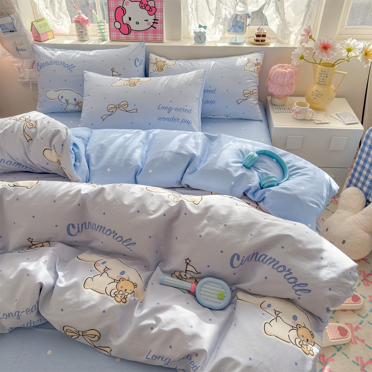 91家纺网 家纺一手货源 找家纺 名兮家居 2026新款全棉13372正版授权经典奥特曼四件套【含防伪标】 点点玉桂狗