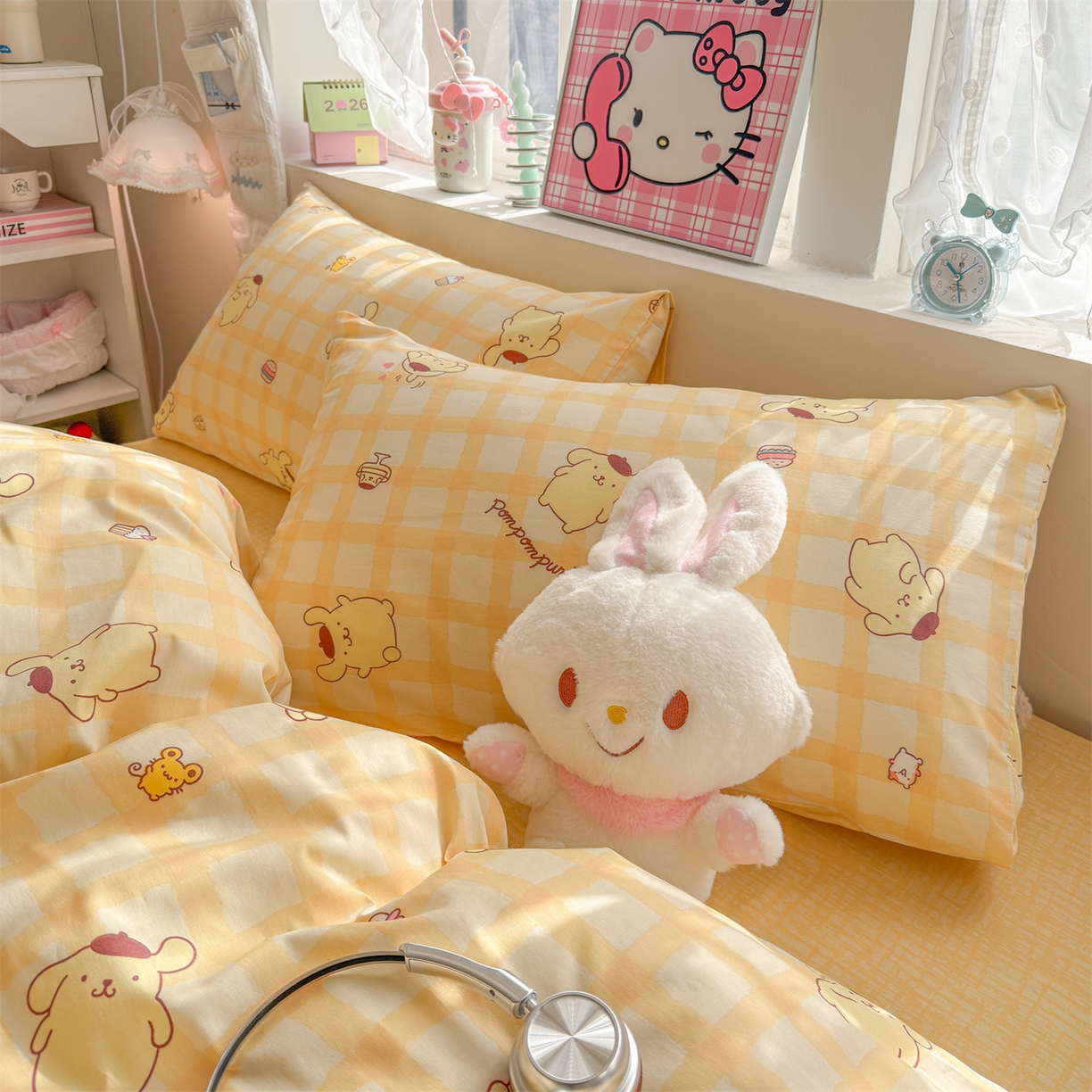 91家纺网 家纺一手货源 找家纺 名兮家居 2026新款全棉13372正版授权经典奥特曼四件套【含防伪标】 可可布丁狗