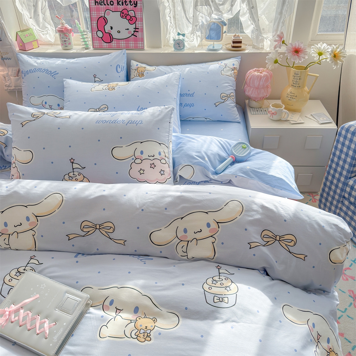 91家纺网 家纺一手货源 找家纺 名兮家居 2026新款全棉13372正版授权经典奥特曼四件套【含防伪标】 点点玉桂狗