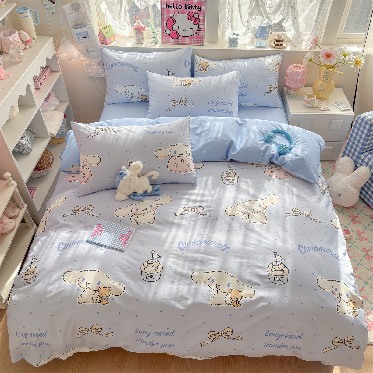 91家纺网 家纺一手货源 找家纺 名兮家居 2026新款全棉13372正版授权经典奥特曼四件套【含防伪标】 点点玉桂狗