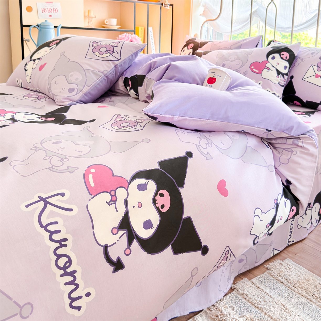 91家纺网 家纺一手货源 找家纺 名兮家居 2026新款全棉13372正版授权经典奥特曼四件套【含防伪标】 情书库洛米