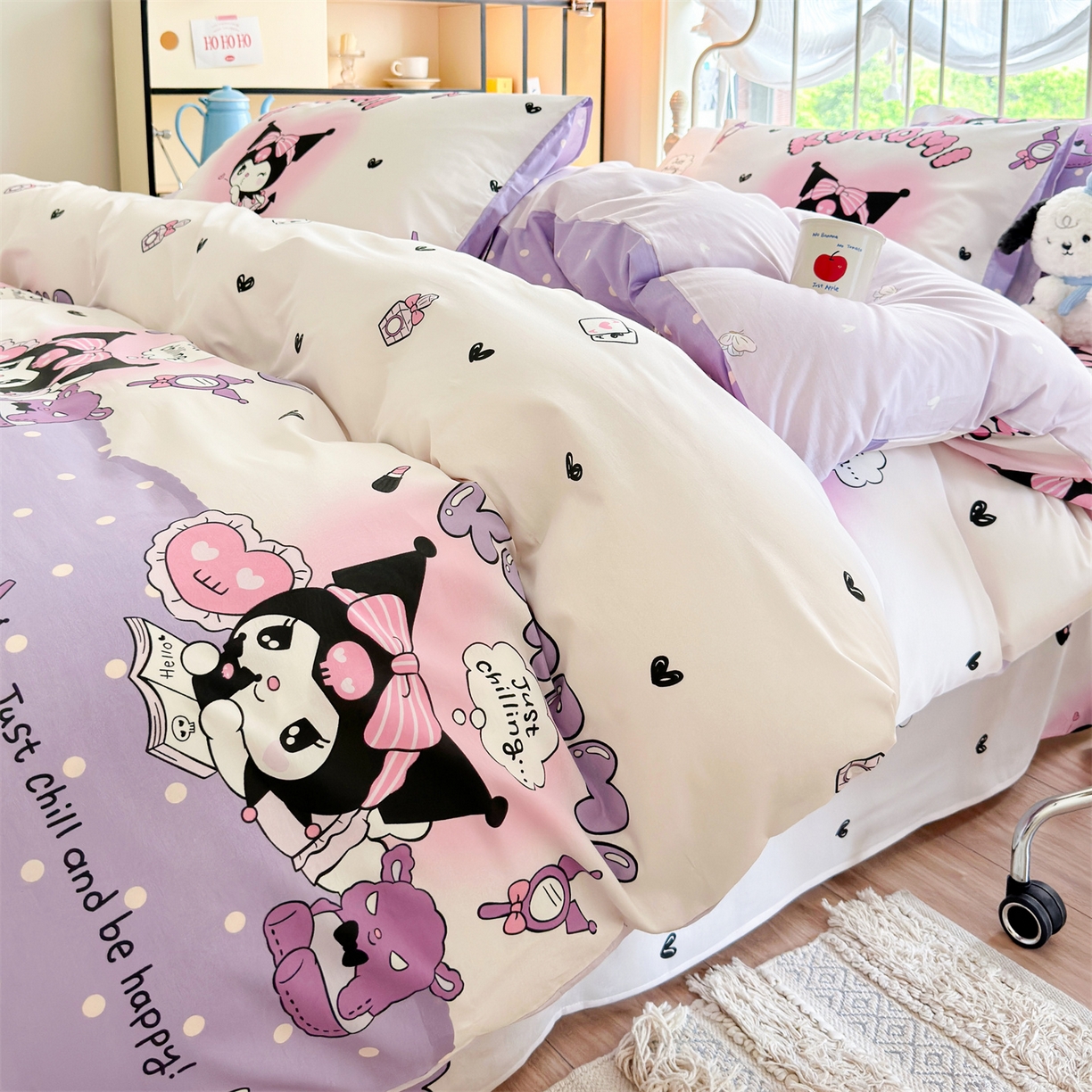 名兮家居 2026新款全棉13372正版授权经典奥特曼四件套【含防伪标】 美美库洛米