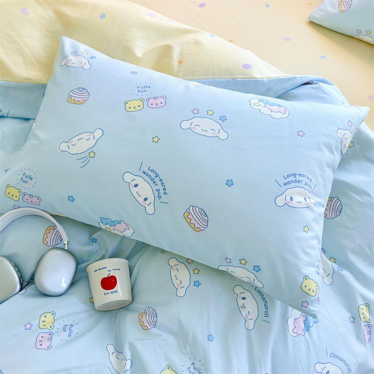 91家纺网 家纺一手货源 找家纺 名兮家居 2026新款全棉13372正版授权经典奥特曼四件套【含防伪标】 蛋糕玉桂狗