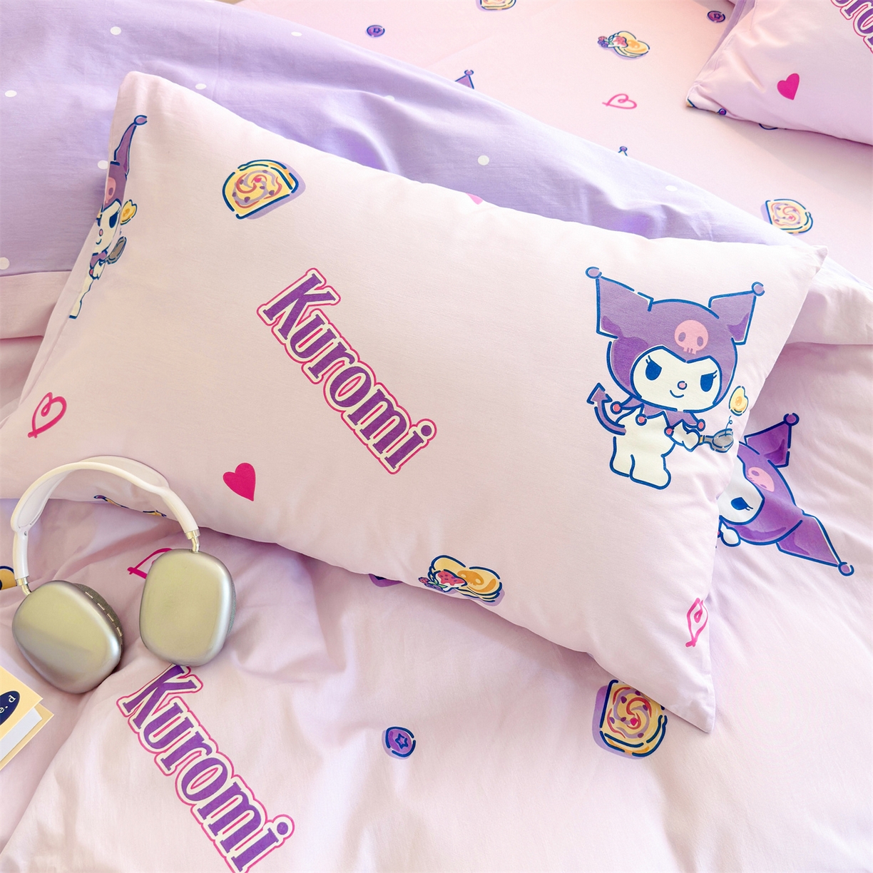 91家纺网 家纺一手货源 找家纺 名兮家居 2026新款全棉13372正版授权经典奥特曼四件套【含防伪标】 甜筒库洛米