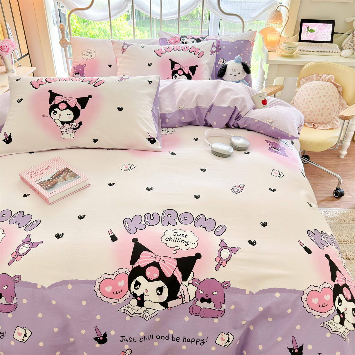 91家纺网 家纺一手货源 找家纺 名兮家居 2026新款全棉13372正版授权经典奥特曼四件套【含防伪标】 美美库洛米