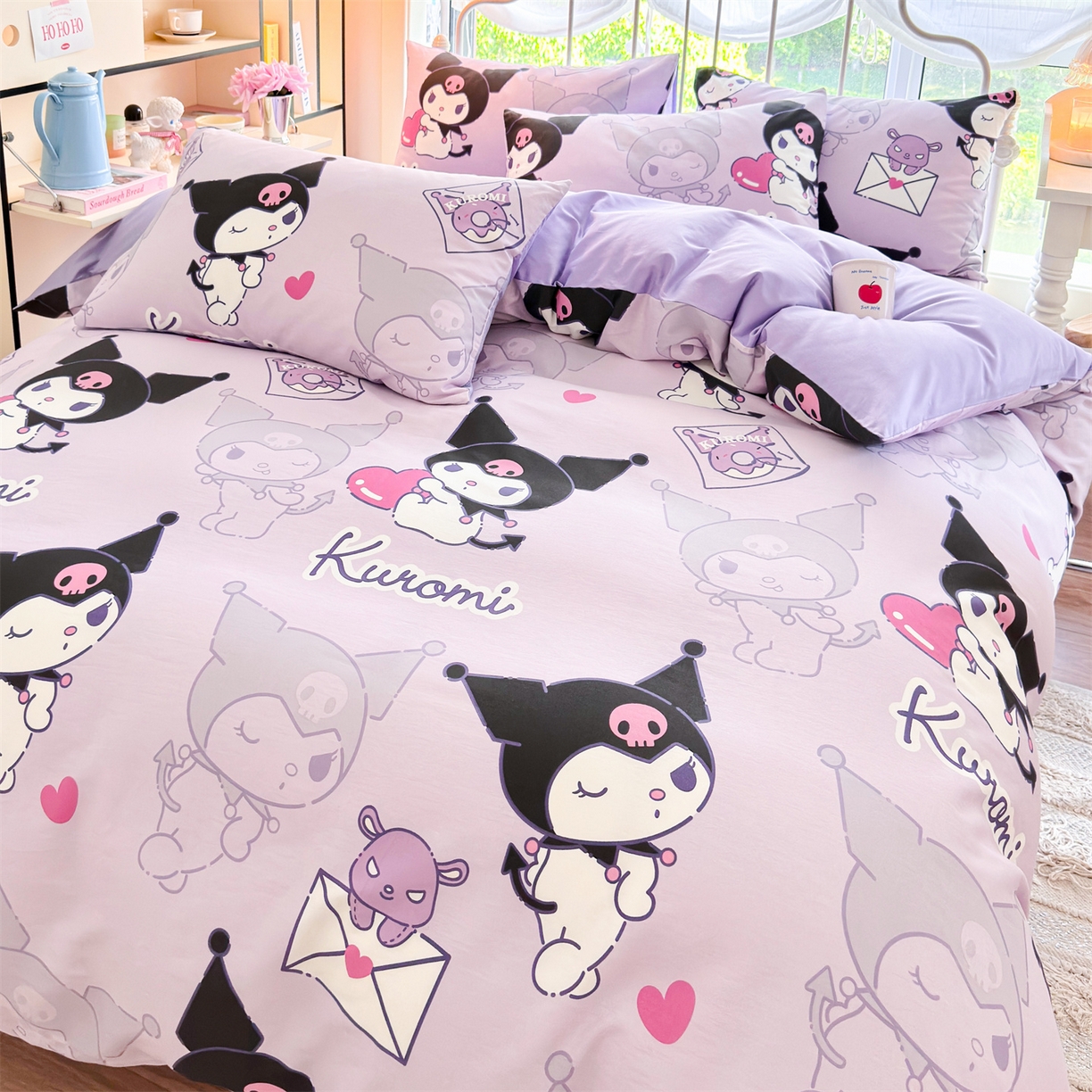 91家纺网 家纺一手货源 找家纺 名兮家居 2026新款全棉13372正版授权经典奥特曼四件套【含防伪标】 情书库洛米