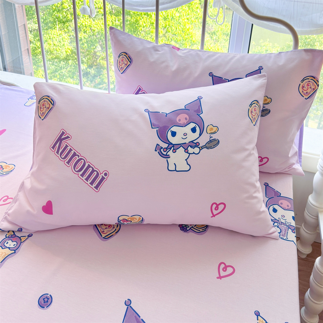 91家纺网 家纺一手货源 找家纺 名兮家居 2026新款全棉13372正版授权经典奥特曼四件套【含防伪标】 甜筒库洛米