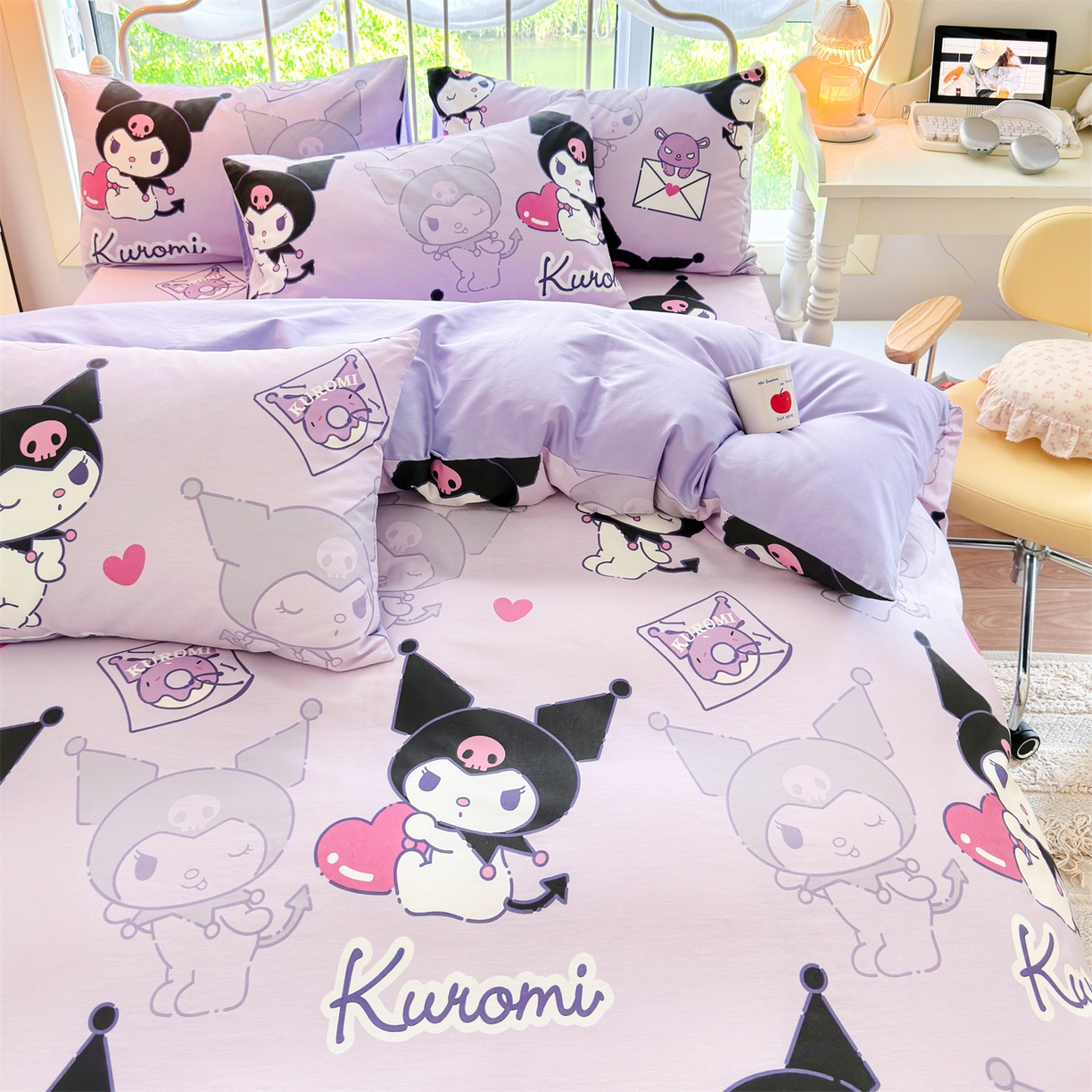 91家纺网 家纺一手货源 找家纺 名兮家居 2026新款全棉13372正版授权经典奥特曼四件套【含防伪标】 情书库洛米