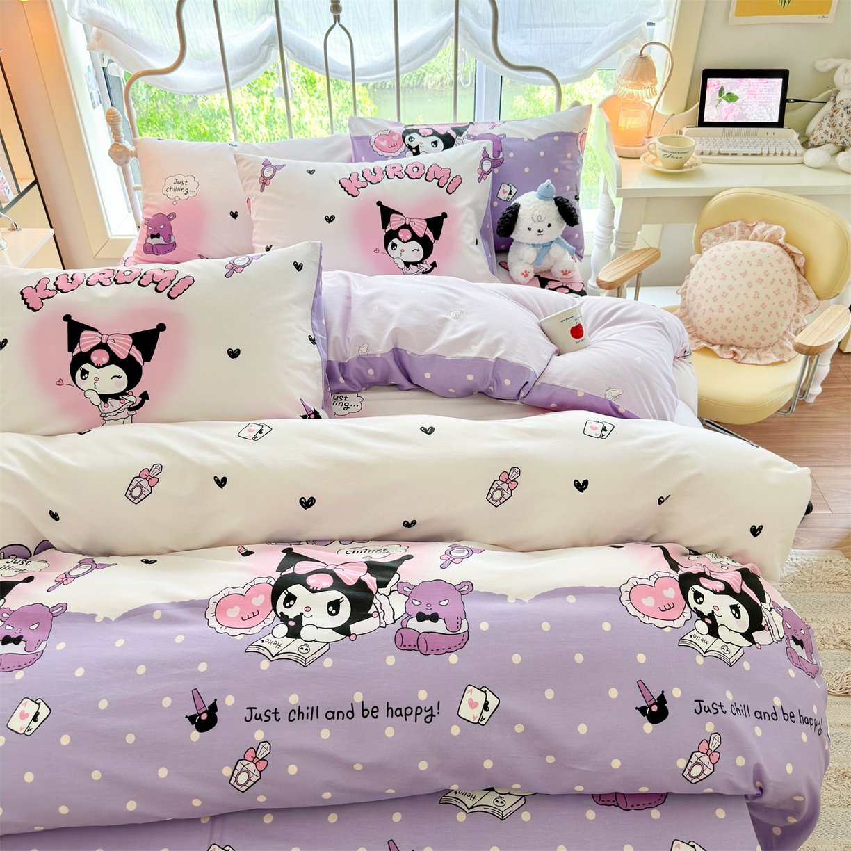 91家纺网 家纺一手货源 找家纺 名兮家居 2026新款全棉13372正版授权经典奥特曼四件套【含防伪标】 美美库洛米