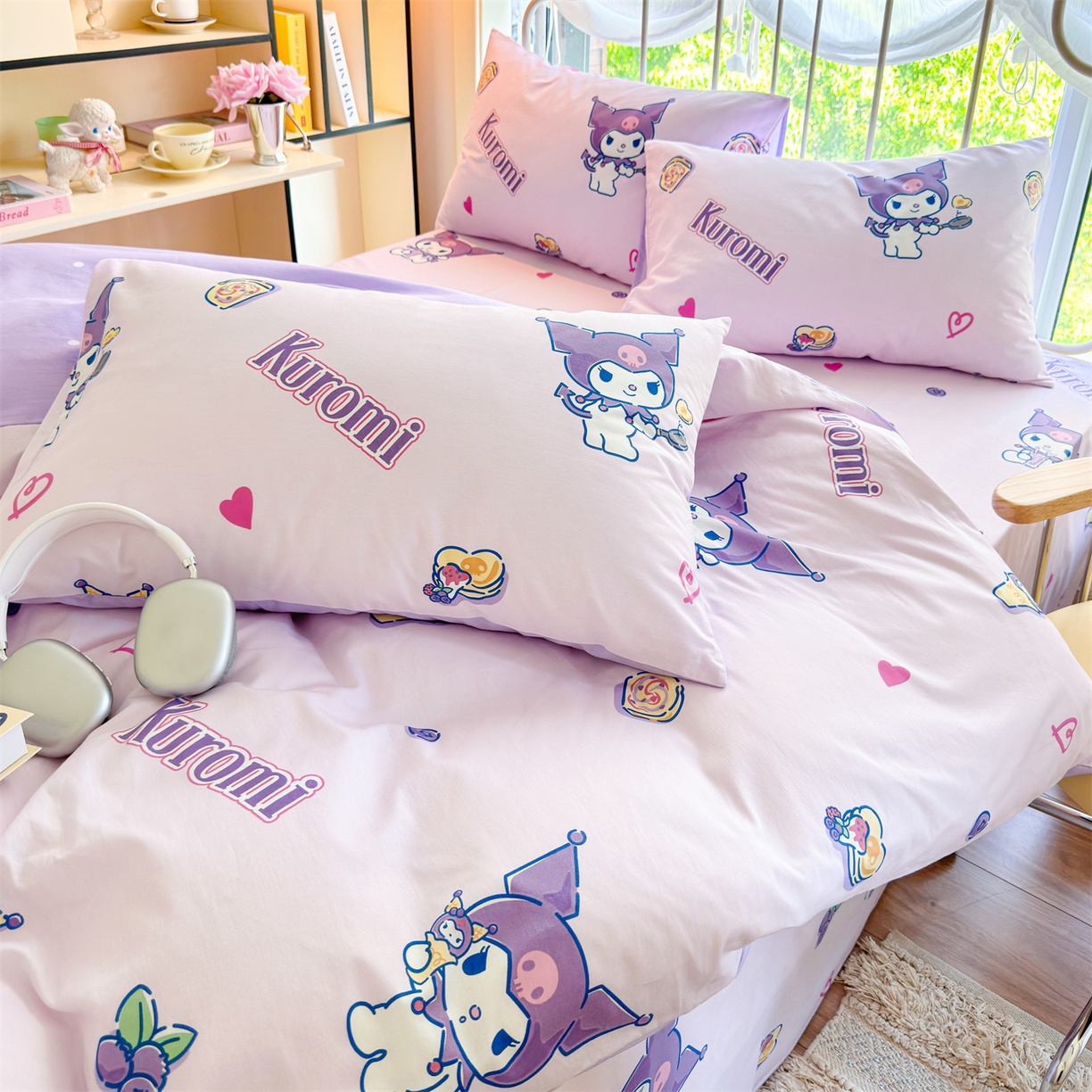 91家纺网 家纺一手货源 找家纺 名兮家居 2026新款全棉13372正版授权经典奥特曼四件套【含防伪标】 甜筒库洛米