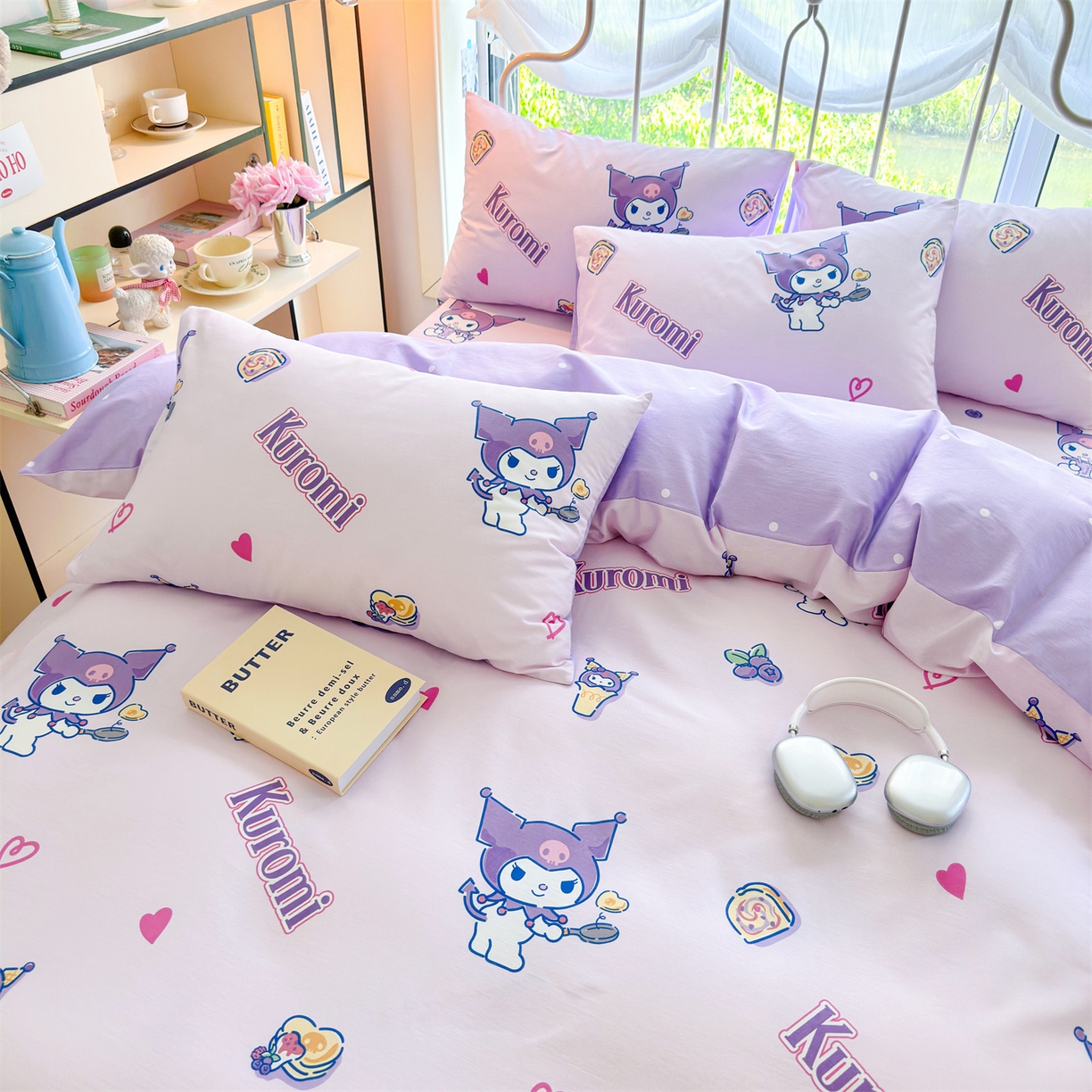 91家纺网 家纺一手货源 找家纺 名兮家居 2026新款全棉13372正版授权经典奥特曼四件套【含防伪标】 甜筒库洛米