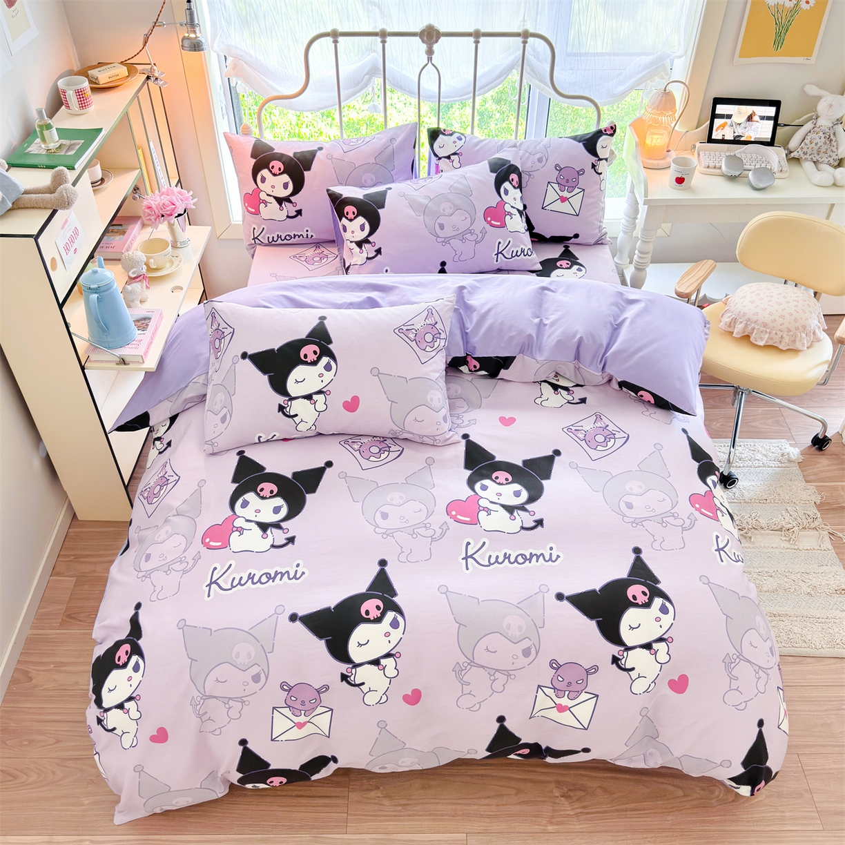 91家纺网 家纺一手货源 找家纺 名兮家居 2026新款全棉13372正版授权经典奥特曼四件套【含防伪标】 情书库洛米