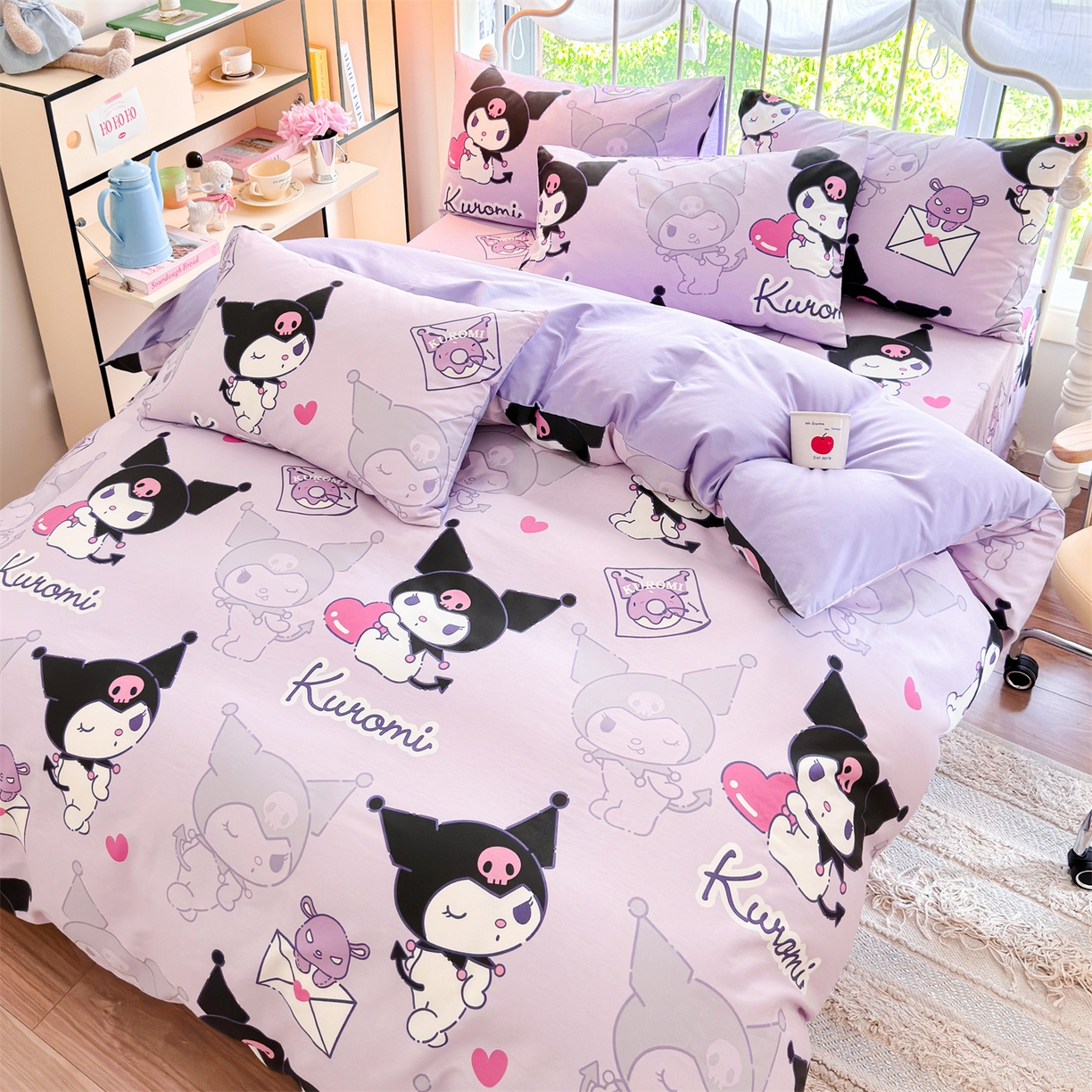 91家纺网 家纺一手货源 找家纺 名兮家居 2026新款全棉13372正版授权经典奥特曼四件套【含防伪标】 情书库洛米