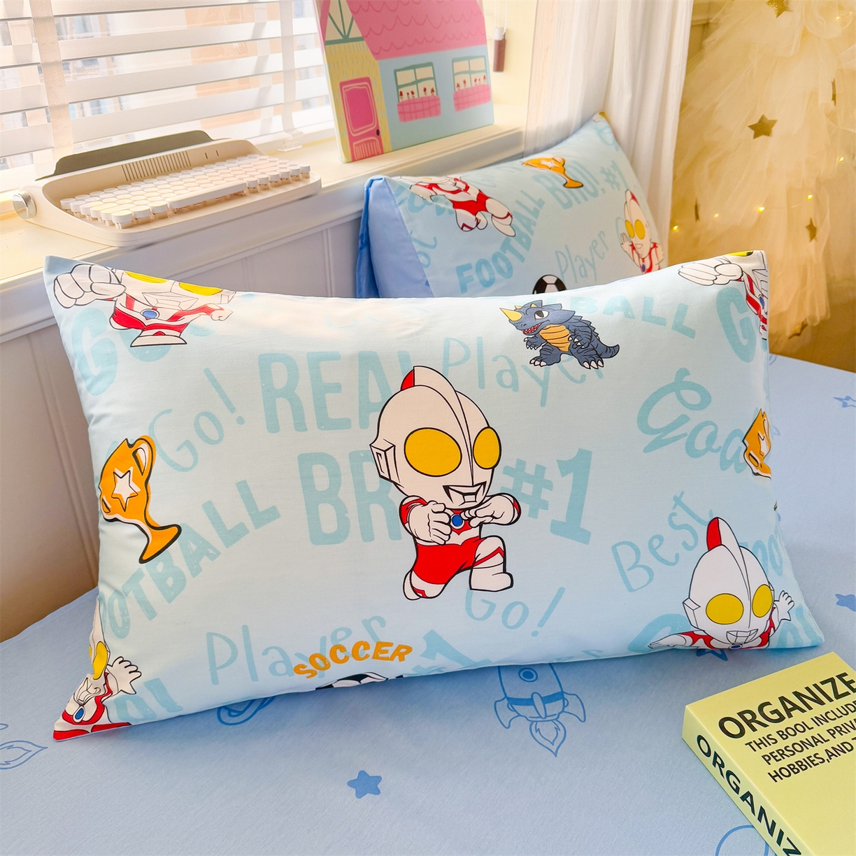 91家纺网 家纺一手货源 找家纺 名兮家居 2026新款全棉13372正版授权经典奥特曼四件套【含防伪标】 世界杯