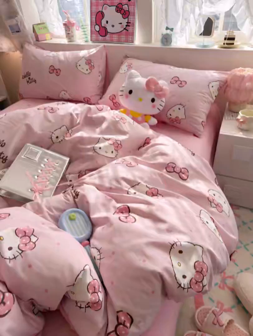 91家纺网 家纺一手货源 找家纺 名兮家居 2026新款全棉13372正版授权经典奥特曼四件套【含防伪标】 呆萌kt