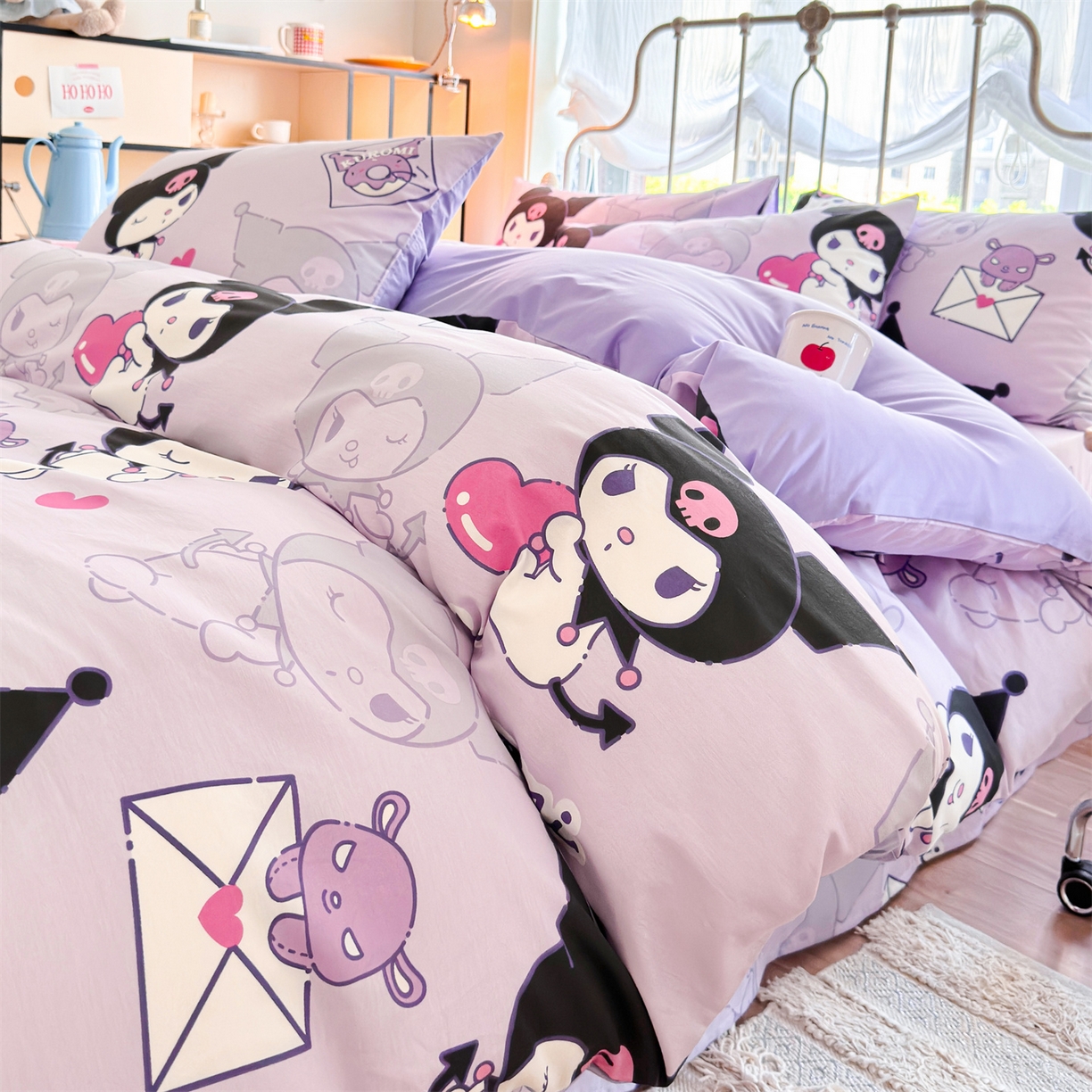 91家纺网 家纺一手货源 找家纺 名兮家居 2026新款全棉13372正版授权经典奥特曼四件套【含防伪标】 情书库洛米