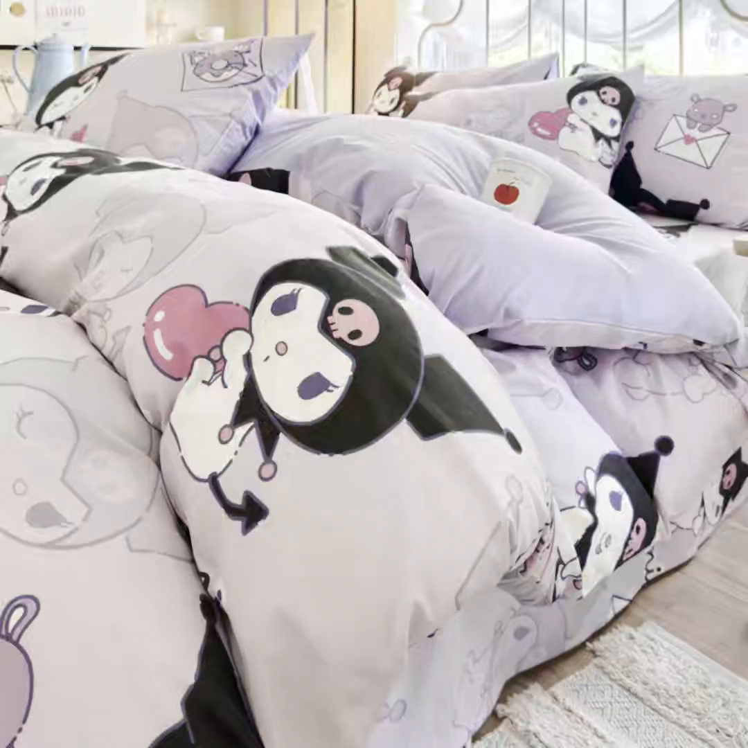 91家纺网 家纺一手货源 找家纺 名兮家居 2026新款全棉13372正版授权经典奥特曼四件套【含防伪标】 情书库洛米