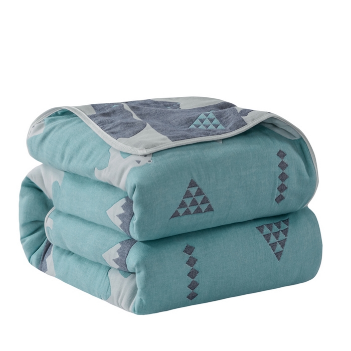 91家纺网 家纺一手货源 找家纺 （总）朴尔家纺-毛巾被 2026新款经典六层纱布全棉毛巾被系列-朴尔经典款常年备货