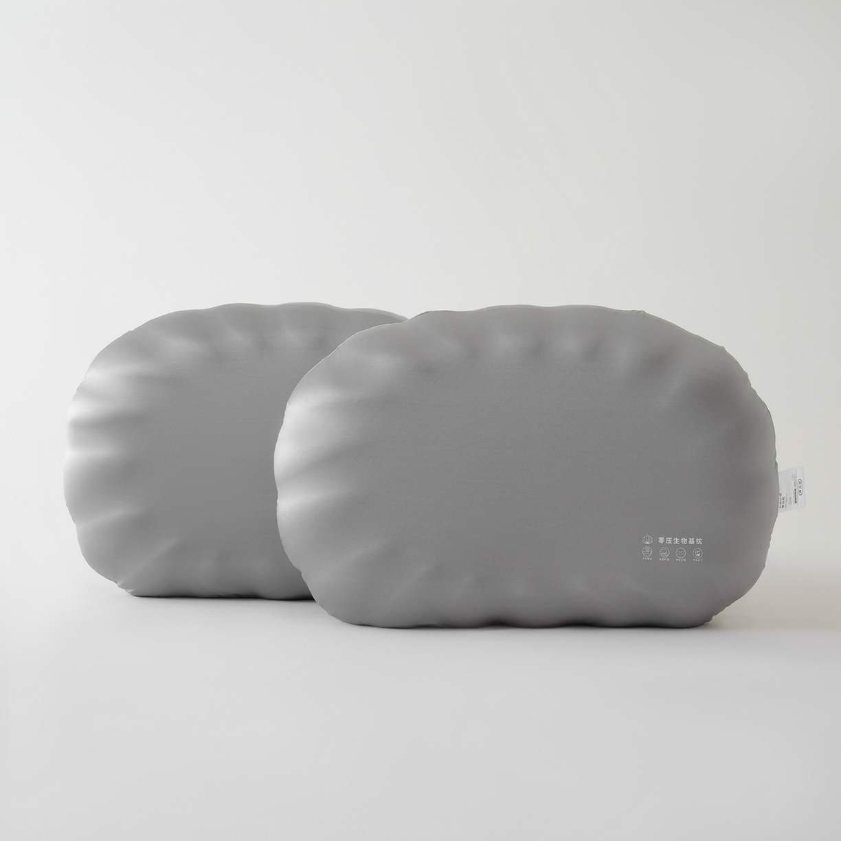 91家纺网 家纺一手货源 找家纺 佑金甜 2026新款云朵护颈零压枕枕头枕芯  云朵护颈枕-灰色