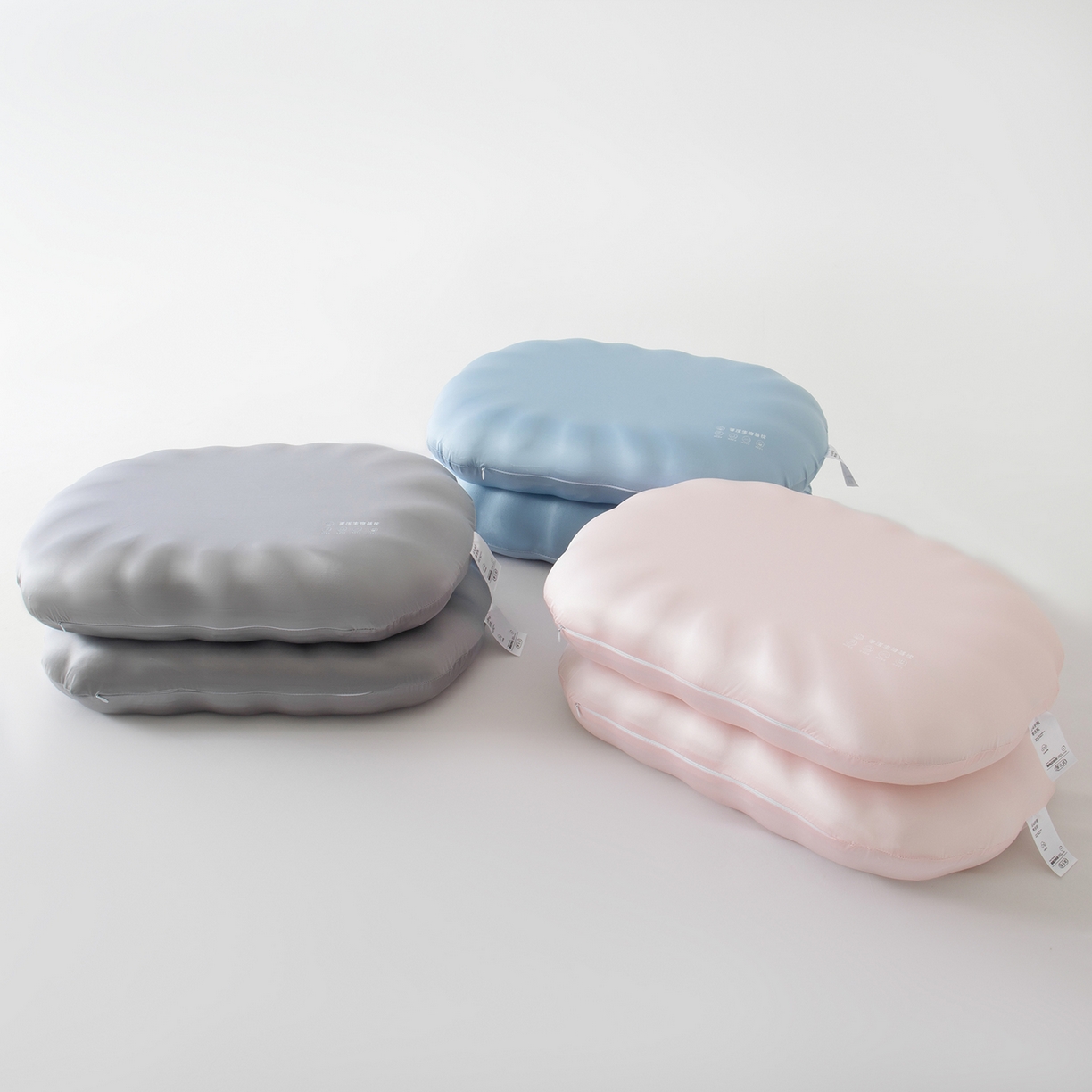 91家纺网 家纺一手货源 找家纺 佑金甜 2026新款云朵护颈零压枕枕头枕芯  云朵护颈枕-粉色