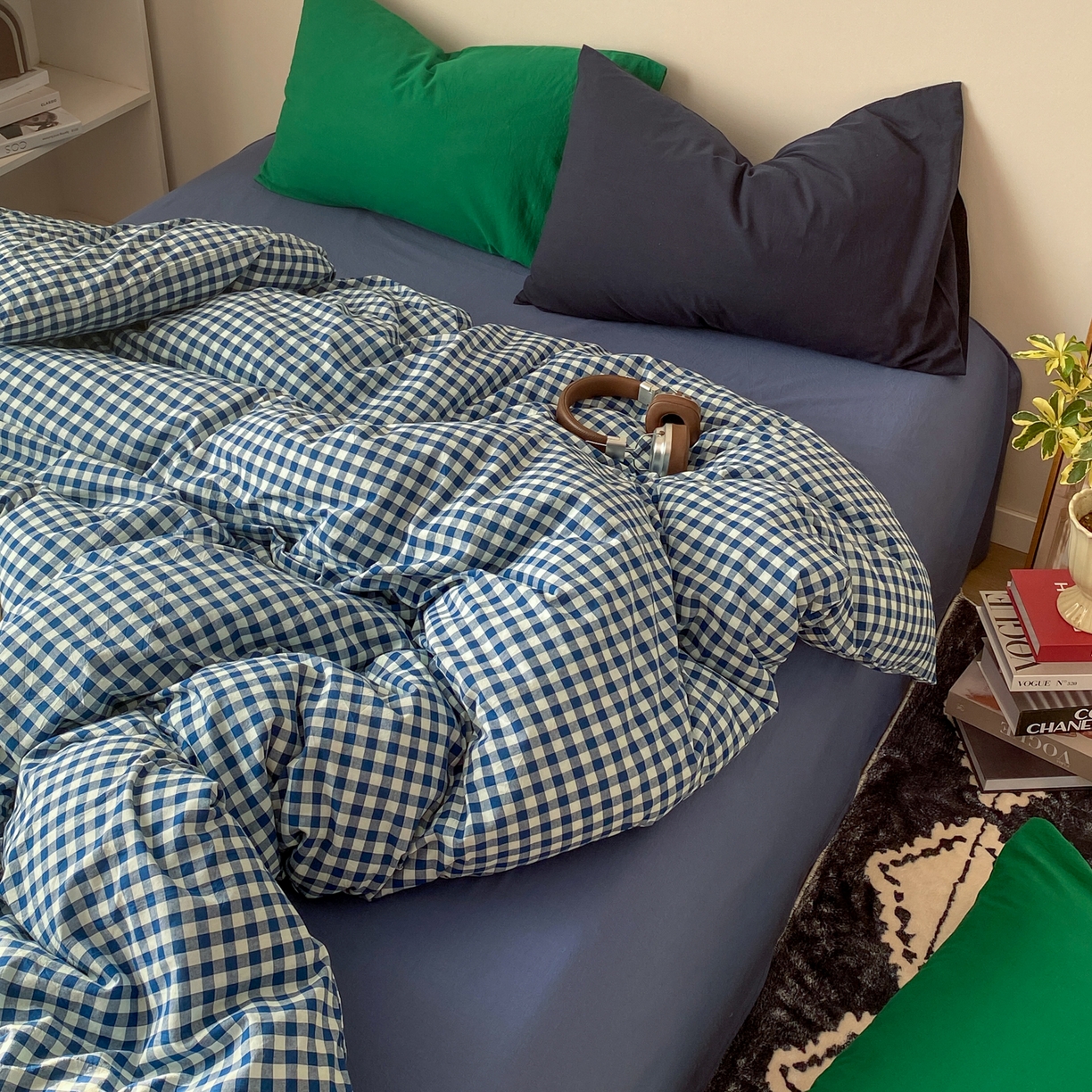 91家纺网 家纺一手货源 找家纺 （总）对白 2026新款全棉纯棉色织水洗棉单枕套枕套单件-冰川孤岛系列