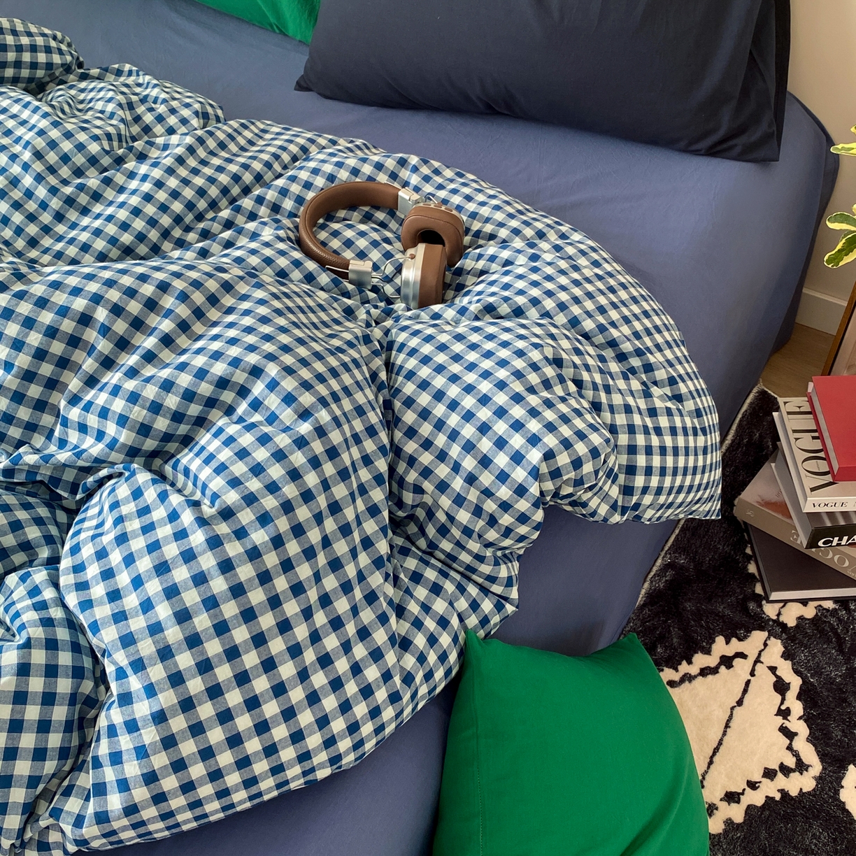 91家纺网 家纺一手货源 找家纺 对白 2026新款全棉纯棉色织水洗棉单枕套枕套单件-冰川孤岛系列 冰川小岛-绿