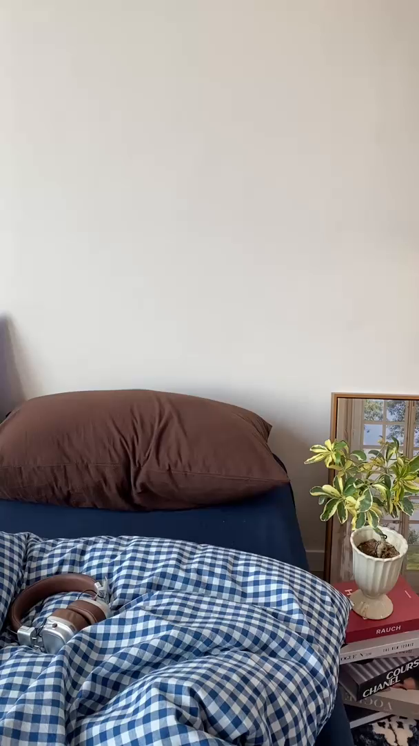 91家纺网 家纺一手货源 找家纺 对白 2026新款全棉纯棉色织水洗棉四件套-极简格子冰川孤岛系列 海上孤岛