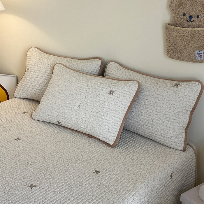 91家纺网 家纺一手货源 找家纺 凌云家纺 2026新款A类13372全棉床盖一面棉一面绒 琉璃