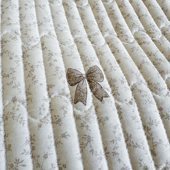 91家纺网 家纺一手货源 找家纺 凌云家纺 2026新款A类13372全棉床盖一面棉一面绒 琉璃